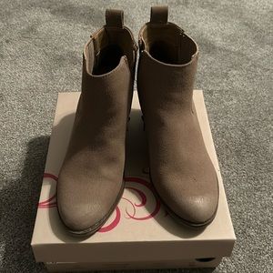 Like new ankle booties see pictures for any flaws